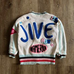 Vintage Hysteric Jive Heavy Knit Sweater Size XL